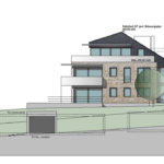 Travertin Fassade in Überlingen