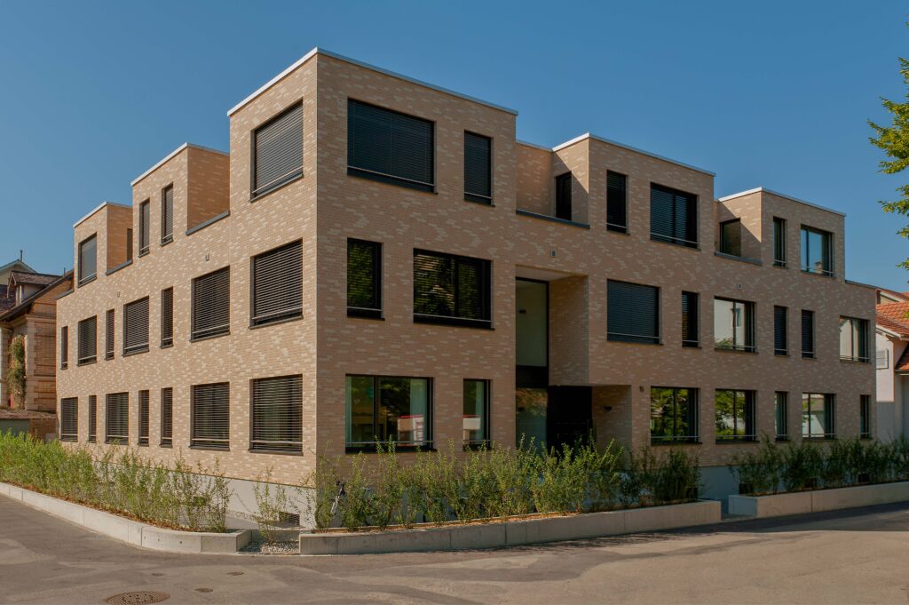 Klinker-Riemchen Fassade
