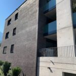 Moderne Klinkerriemchenfassade
