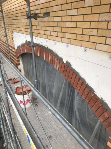 Brauhaus Klinkerfassade