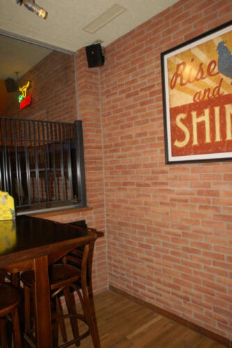 Klinker Backstein Wandverkleidung Innenraum