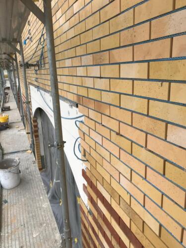 Klinkerfassade in Backsteinoptik