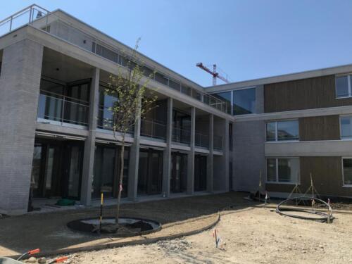 Mietswohnungen Frauenfeld - Klinkerfassade und Holz