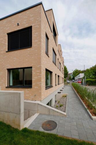 moderne Klinkerfassade Riemchen